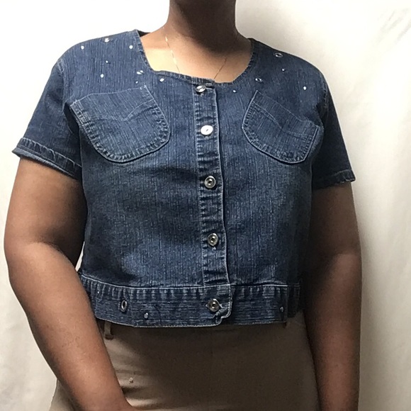 Blue Jean Top - Picture 2 of 5